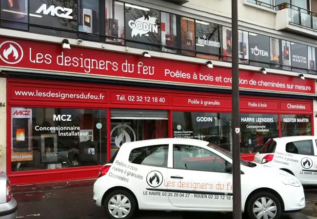magasin designers du feu rouen exterieur