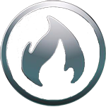 logo designer du feu